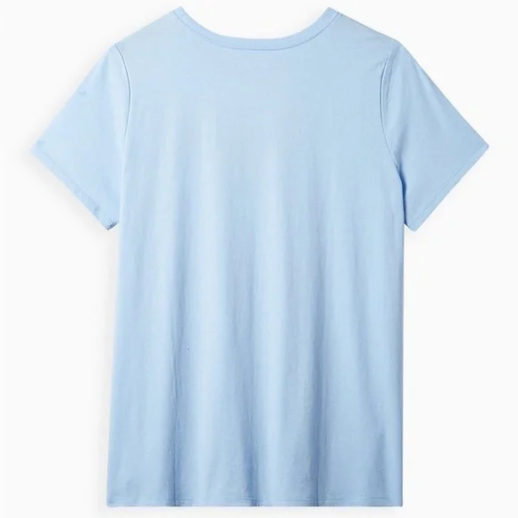 TORRID Disney ALICE IN WONDERLAND Shirt Blue 1X - Picture 3 of 6